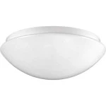 RZB 221023.002 Flat Polymero IP44 PC Decken-/Wandleuchte weiß A60 75W PC-Wanne 