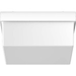 RZB 22146.002 Quadrat Vollkunststoffleuchte weiß A60 75W 