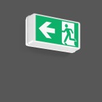 RZB 672517.002 GSUN 3 LED Sicherheitsleuchte weiß LED 4,0W/3h 5700K 