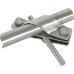 DEHN 649015 ASSTE25710FL40V4A Anschlusschelle D25mm für Rd 7-10 