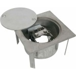 DEHN 549090 UFTSK7.10F 549090 UF-Trennstellenkasten NIRO L40 200X200X105 V2A 