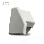 ISOLED 111384 Endkappe für Profil ECK10 silber 