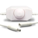 ISOLED 111633 LED Dreh-Controller (Dimmer) weiß 