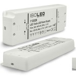ISOLED 112020 LED Trafo 12V/DC, 0-50W, ultraflach 