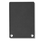 ISOLED 113197 Endkappe EC48 Alu schwarz 
