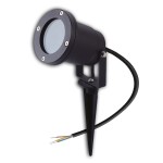 ISOLED 113296 Aufbaustrahler GU10, IP65, schwarz 