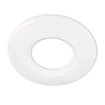 ISOLED 113499 Cover Aluminium rund/Kante weiß 