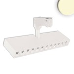 ISOLED 114092 3-PH Raster-Schienen-Strahler, 35W, 45° 