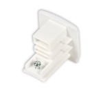 ISOLED 114314 3-Phasen S1 Endkappe, weiß 