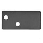 ISOLED 114844 Endkappe EC95 Aluminium schwarz 