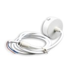 ISOLED 114941 Deckenbaldachin rund 60mm, weiß 