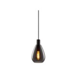 ISOLED 115214 Pendelleuchte, Smoky Glas, E27 