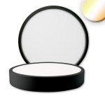 ISOLED 115500 LED Deckenleuchte PRO schwarz, 24W, rund 