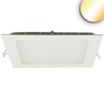 ISOLED 115599 LED Downlight, rund ultraflach weiß 