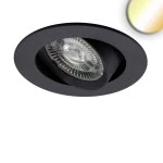 ISOLED 115604 LED Einbauleuchte Slim68 Alu schwarz 