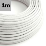 ISOLED 115744 Kabel Stoffummantelt weiß, Meterware 