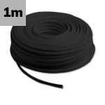 ISOLED 115752 Kabel PVC ummantelt, schwarz, Meterware 