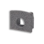 ISOLED 115948 Endkappe EC226 für Profil MAXI-AB V2, grau, mit 