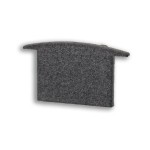 ISOLED 115953 Endkappe EC227 für Profil MAXI-EB V2, grau, 