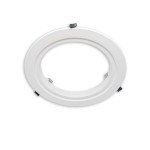 ISOLED 116449 Loch Adapterring für Downlights, mit Federn, weiß 