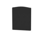 ISOLED 116632 Endkappe EC115 schwarz LAMP40, Lichtfalle 