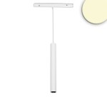 ISOLED 116757 Track48 Hängeleuchte Pipe weiß, 7W, 48V DC, 3000K, DALI 