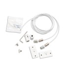 ISOLED 116781 Track48 Seilabhängung Aufbaun, weiß 