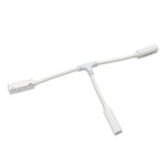 ISOLED 116787 Track48 T-Verbinder, flexibel, weiß 