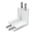 ISOLED 116790 Track48 Eckschiene 90° vertikal Trockenbau, weiß 