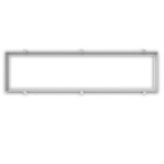 ISOLED 117111 Einbaurahmen weiß RAL 9016, für 