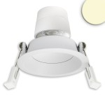ISOLED 117122 LED Einbaustr. Back68, weiß matt 