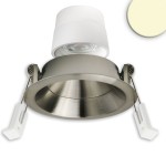 ISOLED 117128 LED Einbaustr. Back68, nickel geb. 