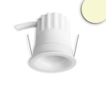 ISOLED 117245 LED Einbaustrahler BACK32, weiß matt 
