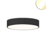 ISOLED 117496 LED Deckenleuchte UGR<19 2H, schwarz 