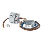 f-tronic 7110186 WP63Ö-Set, Schütz63A4pol., Plombierkappe, LS6A1pol., inkl. Verdrahtung 