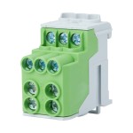 f-tronic 7110208 Unterverteilungsblock 100A, 1-polig, gn/ge, UVB100gnge 