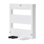 f-tronic 7110619 Abdeckung Anschlussraum, 2-reihig ZSAAAR2-S, mit Schrauben 