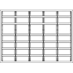 f-tronic 7110717 Verteilerschrank VS5-6-RK, 5-feldrig, 6r, Reihenklemmen, 950x1300x210mm 