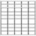 f-tronic 7110727 Verteilerschrank VS5-8-RK, 5-feldrig, 8r, Reihenklemmen, 1250x1300x210mm 