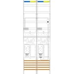 f-tronic 7143025 Zählerfeld ER29-16L-PV, 2-feldrig,H=1350mm,2-eHZ 16mm², Kaskade, 1 HSP, 2 Res. 