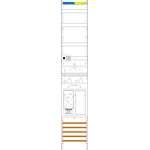 f-tronic 7143254 Zählerfeld ER9DS-16-HSS, 1-feldrig,H=1050mm,1-eHZ 16mm², mit DS, 1 HSS, 1 Res. 