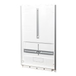 f-tronic 7160238 Zählertrageplatte 4 IP54, ZSAZTP-4 