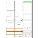 f-tronic 7190405 Komplettschrank 3HZ731TAPZB10, 1 ZP,1 TRE, 1 VAPZ inkl. APL,SPVGB10,2 PPV, 1 PL150 