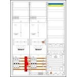 f-tronic 7190619 Komplettschrank 3HZ732APZRFZ50B6ÜS-16, 2 ZP, 16mm²,1 VAPZRFZ inkl. APL, SLS50A,ÜSS,SPVGB6,2PPV,1PL150 