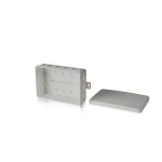 f-tronic 7340149 FR Abzweigkasten E128, 134x89x40mm, IP54, gr 