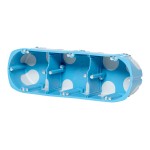 f-tronic 7360064 HW-Gerätedose winddicht,, 3-fach, Fräsloch 68 mm 