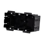 f-tronic 7370040 Kabelkanaldose E834, 2-fach, f. hängende Befest., 68x142x47mm 