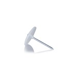 f-tronic 7440003 Nagelscheibe m. Stahlnagel, Ø 28mm, Nagel 2x50mm, NS28/250 