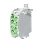 f-tronic 7730002 Hauptleitungsabzweigklemme, 25mm², 1polig, CU/AL,grün/gelb, HLAK1p25ALUgnge 