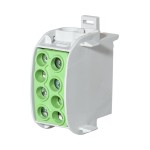f-tronic 7730025 Hauptleitungsabzweigklemme, 35mm², 1polig, CU/AL,grün/gelb, HLAK1p35ALUgnge 